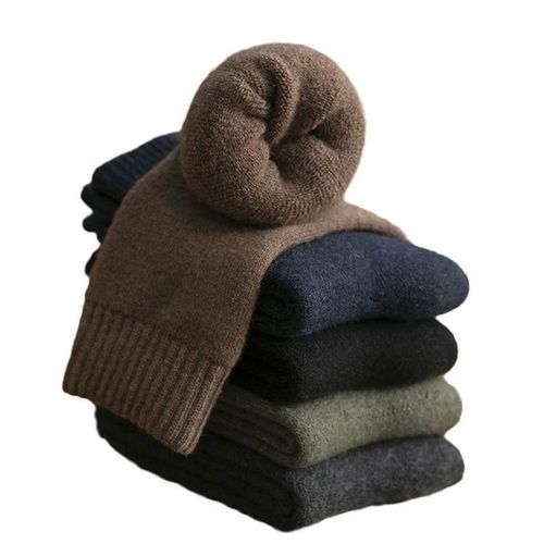 product_image_name-GALUIN-4-Pair Pack Men's Winter Warm Thick Mid-Calf Socks-2