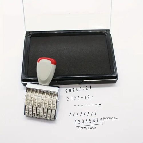 product_image_name-Generic-8-digit Numbering Stamp Roller Printing Number Seal Code (Can Be Used As Expiry Date Printer)-2