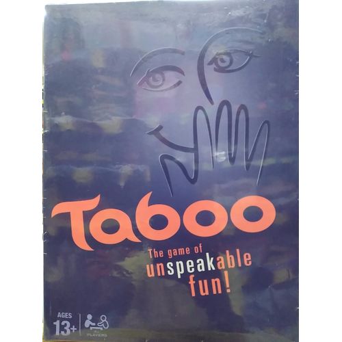 Board Games Taboo the game of unspeakable fun 4+ players Best Price