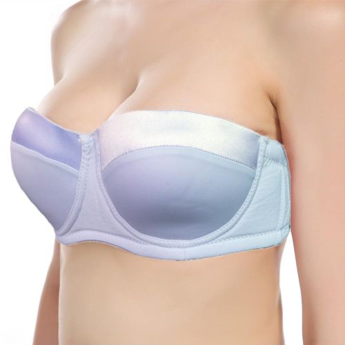 Women Multiway Strapless Bra 32 46 C To G Half Cup Plus Size