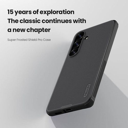 product_image_name-Nilkin-Case For Samsung Galaxy S25 Plus(+) Super Frosted Shield Pro Hard Back Soft Border (PC + TPU) Shock Absorb Cover-4