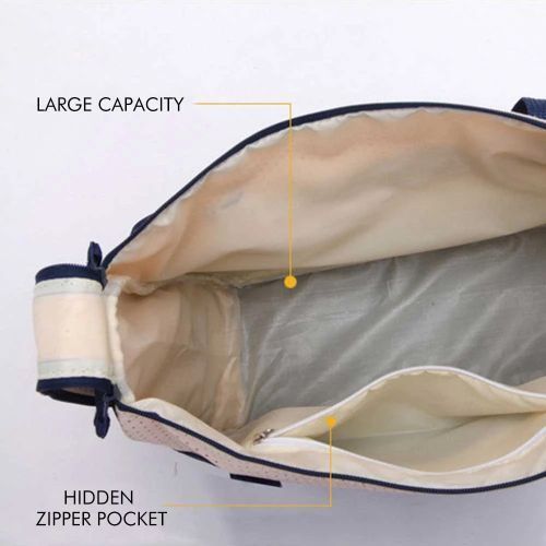 product_image_name-Bear Club-Cute 5 Piece Waterproof Diaper Bag, Multi Pockets-5