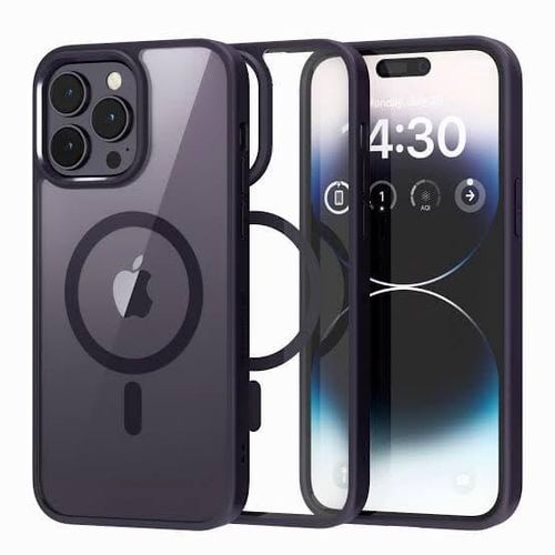 product_image_name-Magsafe2-Tough On iPhone 13 Pro Max Matte Case With Magsafe Black-1