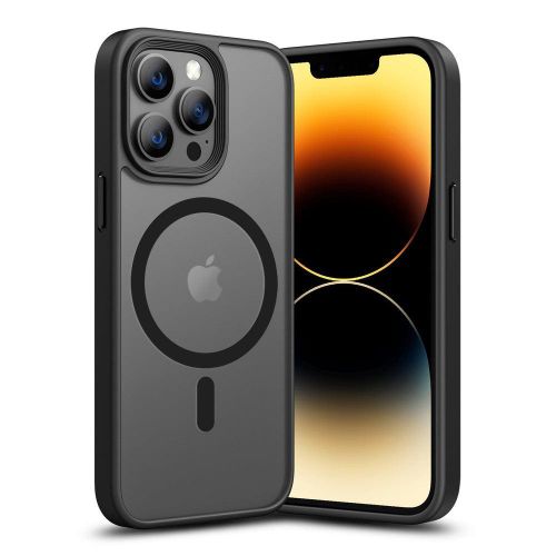 product_image_name-Magsafe2-Tough On iPhone 13 Pro Max Matte Case With Magsafe Black-2