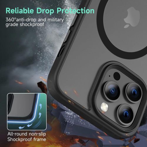 product_image_name-Magsafe2-Tough On iPhone 13 Pro Max Matte Case With Magsafe Black-6