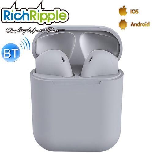 product_image_name-RichRipple-Grey Bluetooth Headsets Wireless Pods Pro Earpods Earphones-1