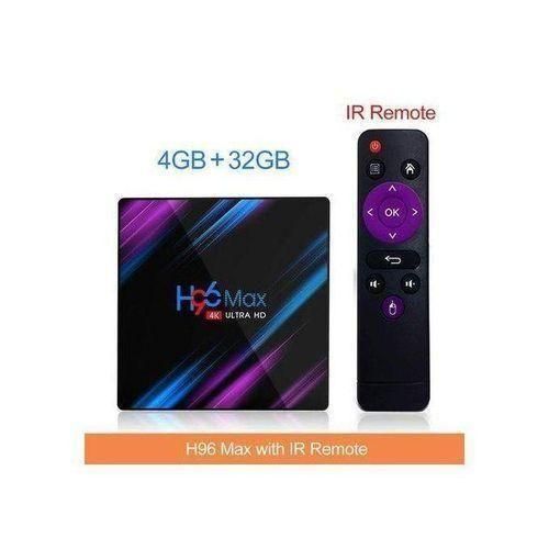 product_image_name-Generic-H96 Max 4K 64-bit Android TV Box 4GB RAM, 32GB ROM-1