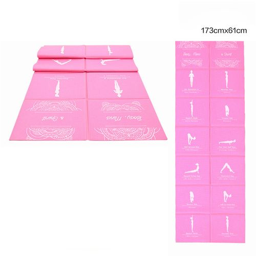 New YOGA MAT PVC 5MM PINK Exercise & Fitness / Yoga