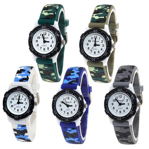 Generic High Quality Boy Watches Camouflage Strap Children Watch Ki Best Price Online Jumia Kenya