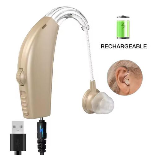 product_image_name-Generic-Noise Reduction Sound Amplifier Bte Hearing Aid Single Piece Rechargeable For Deafness-1