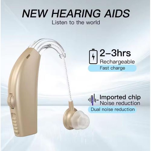 product_image_name-Generic-Noise Reduction Sound Amplifier Bte Hearing Aid Single Piece Rechargeable For Deafness-2