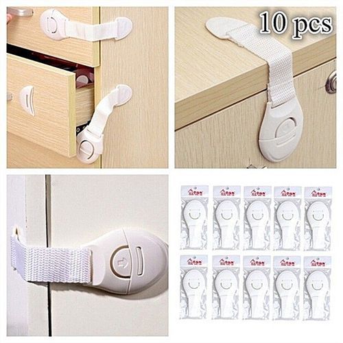 Generic Drawer Door Fridge Cabinet Safety Lock Latch For Kids