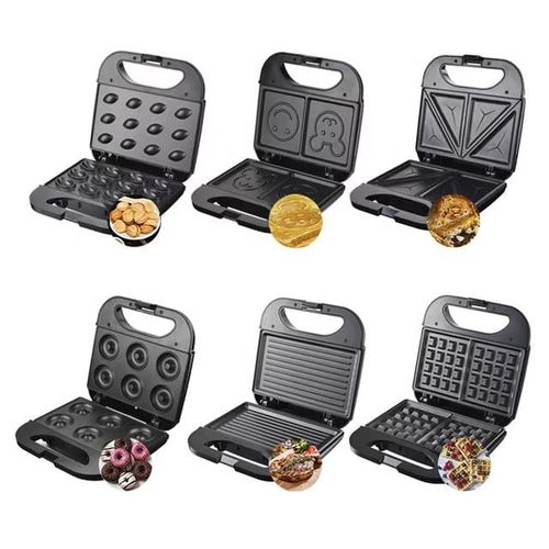 Sokany 6 In 1 Sandwich Grill Doughnut Waffle Maker @ Best Price Online