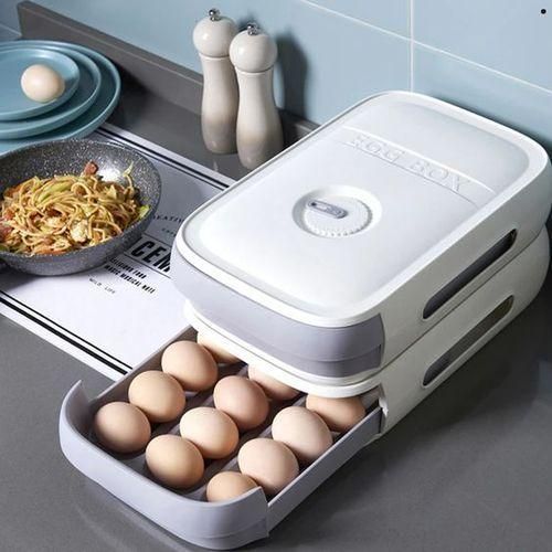 product_image_name-Generic-21Pc Sliding Egg Tray Box Anti-Collision-1