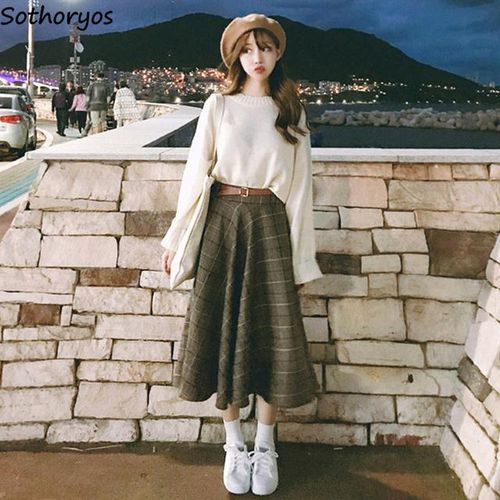 Winter skirts online on sale