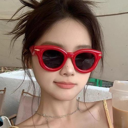Generic Red Thick Frame Sunglasses Women s Large Red Frame Sunglasses Inflatable Cat Eye Styling Mirror Premium Sunglasses Best Price Online Jumia Kenya