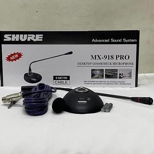 product_image_name-Classic-Shure MX-918 PRO DESKTOP GOOSENECK MICROPHONE-1