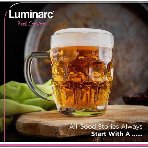 product_image_name-Luminarc-Quality 6pcs  Clear Glass Bar Beer Mugs-1