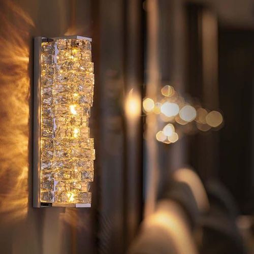 product_image_name-Generic-Name: Modern Rectangular Ice-Block Crystal Wall Sconce-4