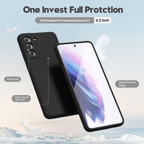 product_image_name-Generic-Good quality Silicone Cover/Case Compatible with Samsung Galaxy S21 -1