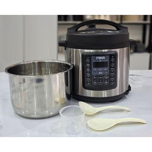 product_image_name-Mika Series-6L Multifuctional Electric Pressure Cooker - Silver-2