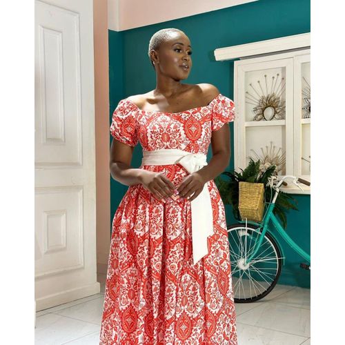 Fashion Maxi dresses off shoulder dress fancy dress Red Best Price Online Jumia Kenya