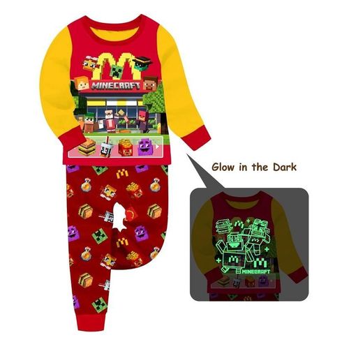 product_image_name-Barbieliya-Red Minecaft Long-sleeves Pajamas-1