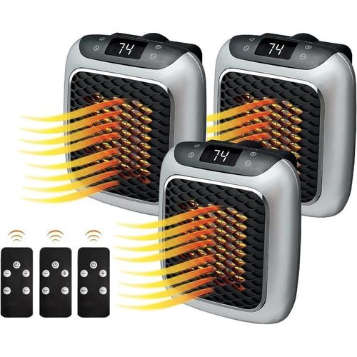 product_image_name-Generic-Wall mounted mini heater, mini heating fan (Remote control)-1