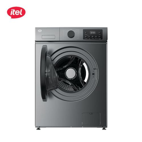 Itel 8kg Drum Washing Machine - IXQG80-AE - Grey (1 YR WRTY)
