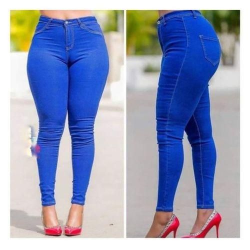 Fashion Classy High Waist Ladies Jeans Elastic- Jeans @ Best Price