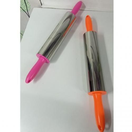 product_image_name-Generic-Non-Stick Stainless Steel Rolling Pin Dough Roller-3