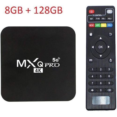 product_image_name-Generic-Mxq Smart TV Box – 8GB RAM + 128GB ROM – Android 12 PRO-2