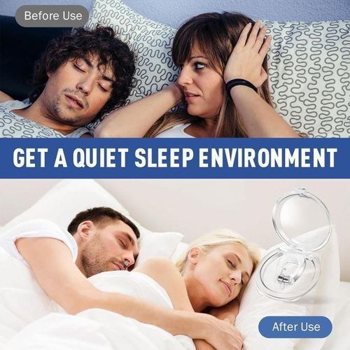 product_image_name-Generic-Anti Snoring Device, Snore Stopper With Adjustable Magnet, Silicone Nose Clip Stop Snoring Solution Device -6