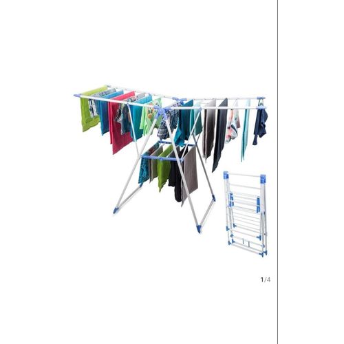 product_image_name-Generic-Stainless steel  foldable  clothes  drying rack-2