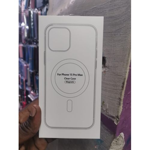 product_image_name-Generic-Clear MagSafe Magnetic Case For Apple iPhone 15 Pro Max-1