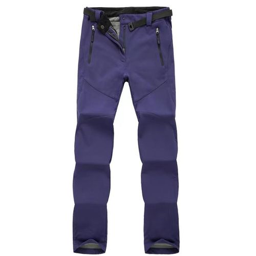 Women Fleece Lined Ski Pants Waterproof Insulated Hiking Cargo Pockets  Trousers | eBay