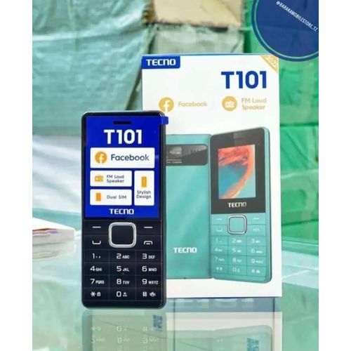 product_image_name-Tecno-T101 FEATURE PHONE - Dual Sim, FM, BT, Torch-1
