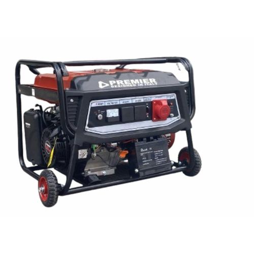 product_image_name-Premier-5Kva Petrol generator with key start and wheel -1
