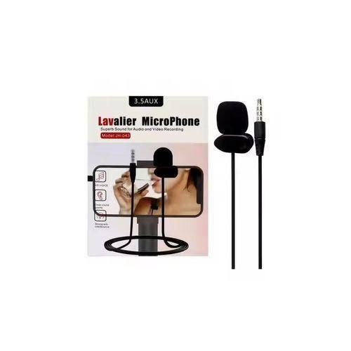 product_image_name-Generic-Clip Lavalier Lapel Recording Mini Microphone 2Pole 3.5 Or Smartphone Desktop & Laptop Computers-1