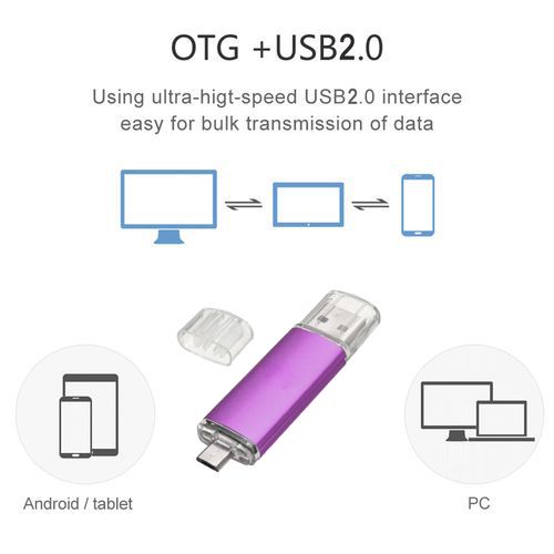 product_image_name-Generic-OTG USB Flash Drive - Violet 128GB-4