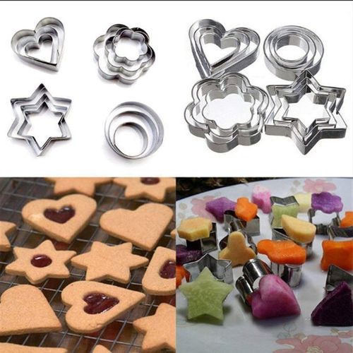 Stainless Steel Cookie Cutters Mold for Cookie Cakes B N/A N/A in Rust