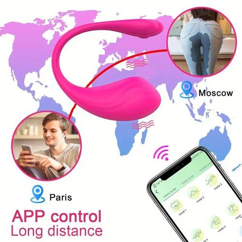 Bluetooths Wireless APP Remote Control Wearable Vibrating Sex Toys