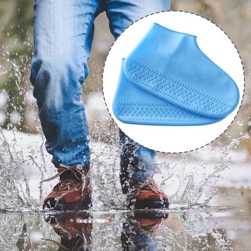 Generic Waterproof Silicone Shoe Covers For Rain Color L @ Best