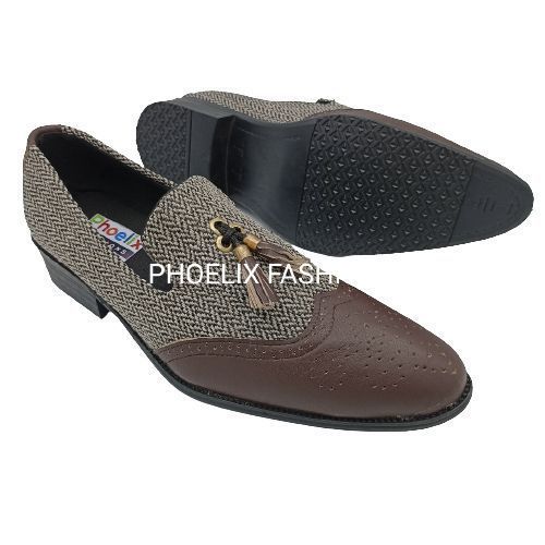 product_image_name-PHOELIX FASHIONS-Elegant Designer Ankara Casual / Wedding Shoes + FREE WRIST WATCH.-6
