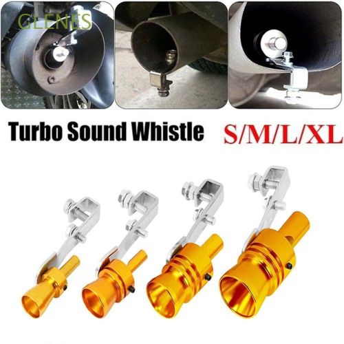 Car Exhaust Sound Muffler Fake Turbo Whistle Pipe Valve For