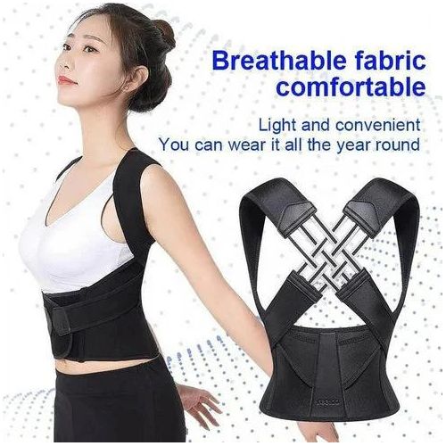 product_image_name-Generic-Premium Posture Corrector + FREE Figure 8 Resistance Band – Adjustable Back & Shoulder Support-7