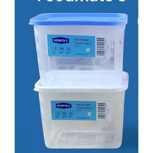 product_image_name-Kenpoly-2PCS food storage containers-4Litres-1