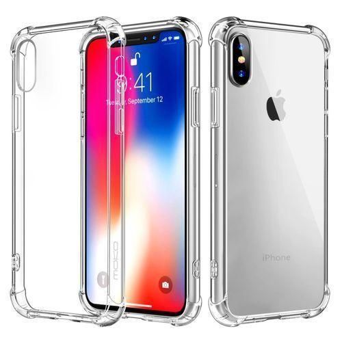 product_image_name-Generic-iPhone XS Phone Case, Crystal Clear Cover Shockproof TPU Edge Protective Case-1