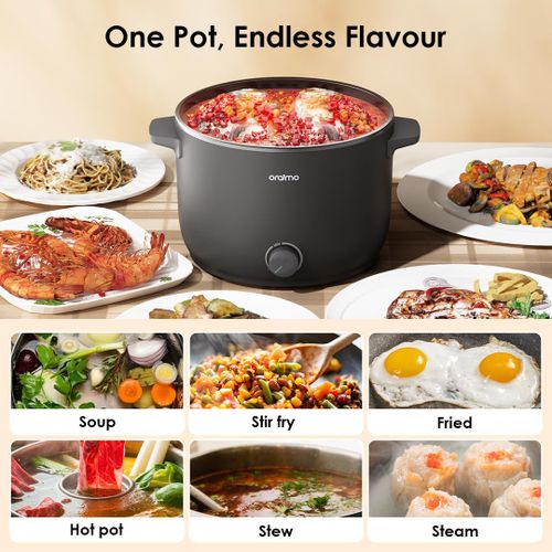 product_image_name-Oraimo-SmartCooker 1000W 3L Electric Cooker-4