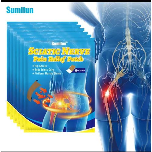 product_image_name-Generic-8pcs Sciatica Nerve Patches Lumbar Herniated Disc Piriformis Hip Joint Sprain Relief Sticker Muscle Joints Medical Care Patch-7
